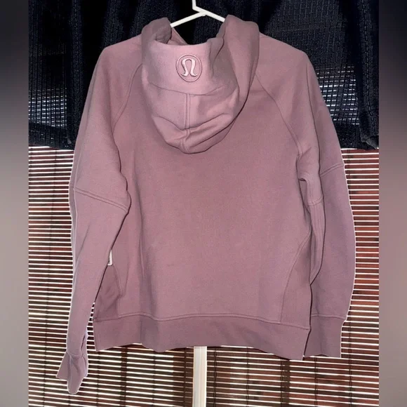 Lululemon Scuba Oversized Side-Slit Hoodie, Size XS/S, Rose Blush - Picture 2 of 9